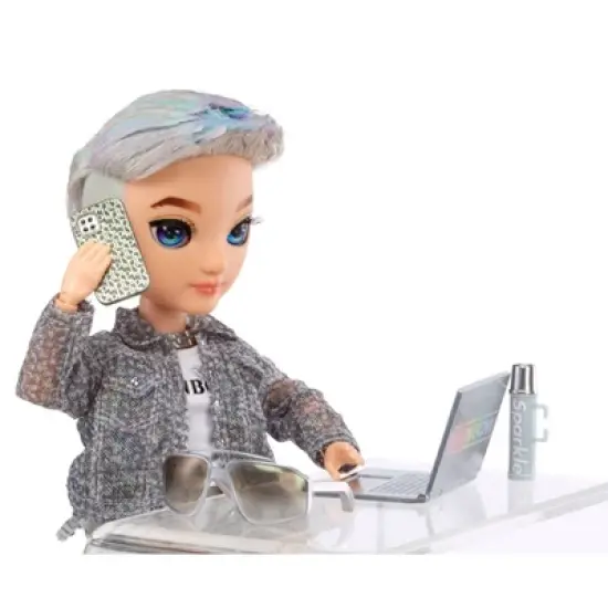 Rainbow High Aidan - Purple Boy Fashion Doll image {3}