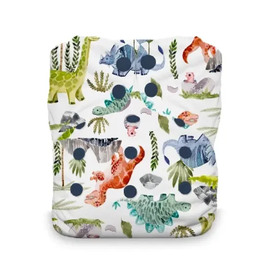 Thirsties | One Size All-in-One Cloth Diaper Pack of 1 image {9}