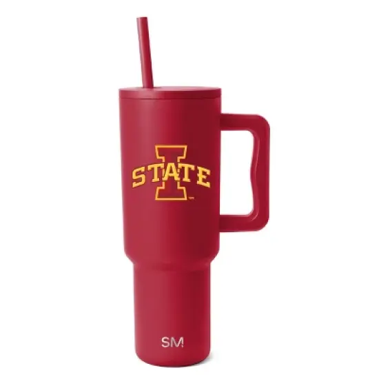 NCAA Iowa State Cyclones Simple Modern Trek Tumbler - 40oz image {3}