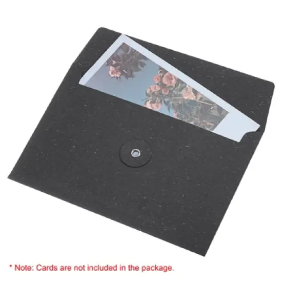 Unique Bargains Sturdy Paper Blank Card Envelopes with String Tie Closure 15 Pcs image {2}
