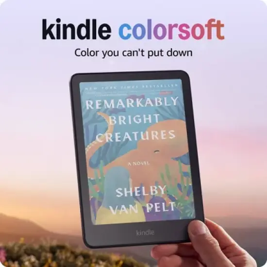 Amazon Kindle Colorsoft 16 GB &ndash; With color display and adjustable warm light&ndash; Black image {1}