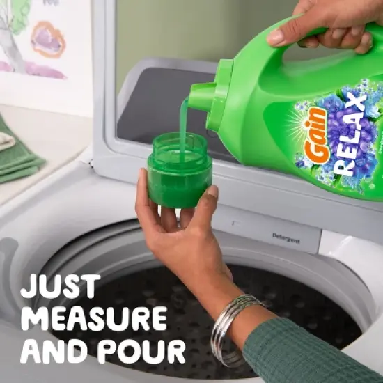 Gain Dewdrop Dream Relax HE Compatible Liquid Laundry Detergent Soap image {7}
