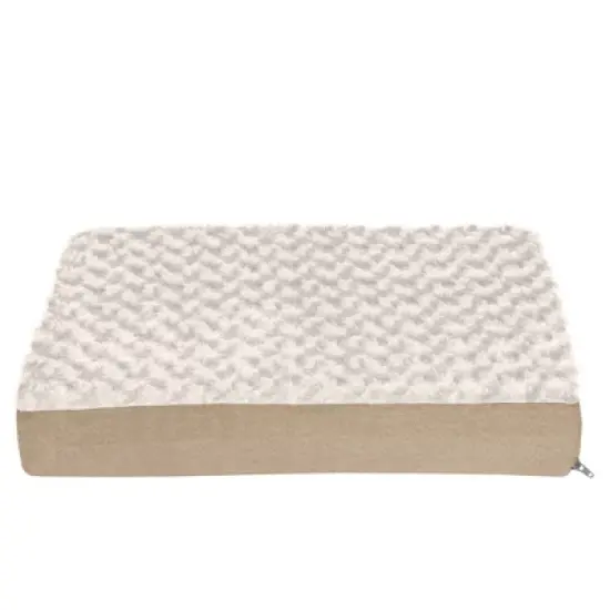 FurHaven Ultra Plush Deluxe Orthopedic Mattress Dog Bed image {1}