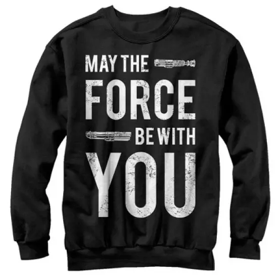 Men's Star Wars May the Force Be With You Lightsaber Sweatshirt image {5}