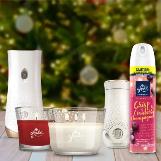 Glade PlugIns Scented Oil Air Freshener - Crisp Cranberry Champagne Refill - 3.35oz/5pk image {7}