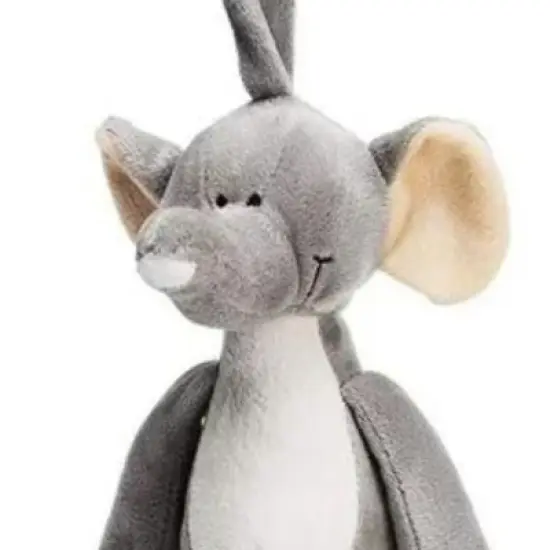 Teddykompaniet Diinglisar Stuffed Animal Large Elephant Elefant Musical Pull Soft Plush image {1}