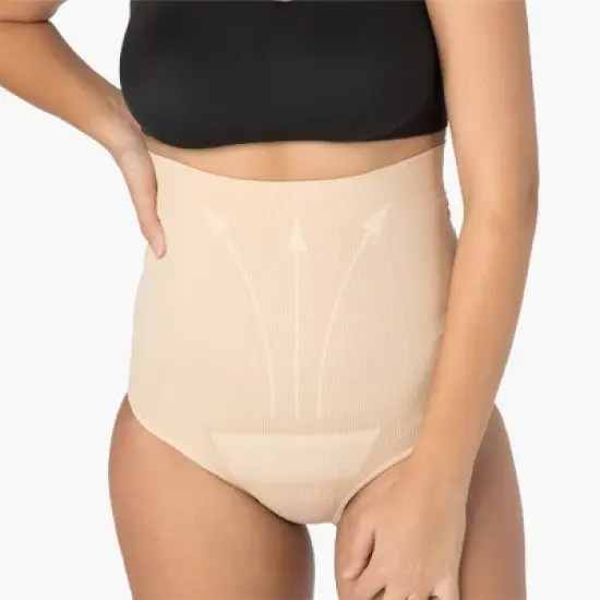 UpSpring C-Panty C-Section Recovery High Waist Underwear - Nude - S/M image {1}