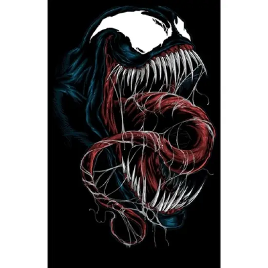 Boy's Marvel Venom Close-Up T-Shirt image {1}