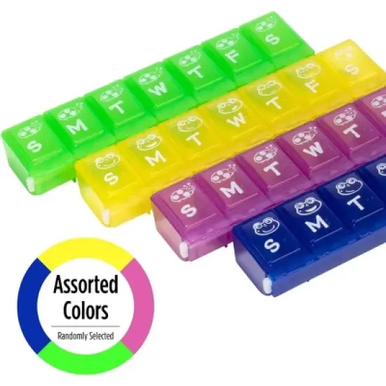 Ezy Dose Weekly Family Lock Pill Reminder Large image {2}