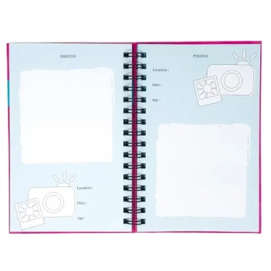 Travel Journal for Kids 8.5"x5.5" Pink - Kahootie Co image {6}