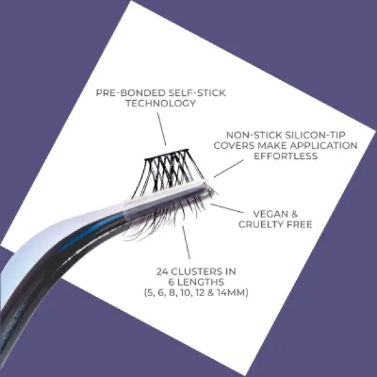 KISS Products imPRESS Press-On Long Lasting False Eyelashes 04 - 25ct image {4}