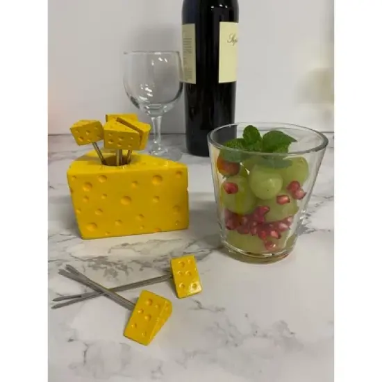 Cheese Wedge Party Picks (set of 6) image {2}