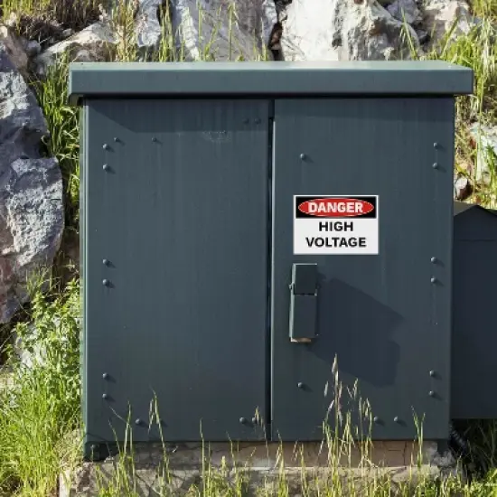 Avery High Voltage Labels, Waterproof, UV Resistant, Preprinted, 3.5" x 5", 100 Warning Decal Labels image {3}