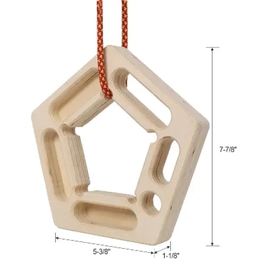 Dexmalle 2PACK Climbing Hangboard Rock Climbing Training image {11}