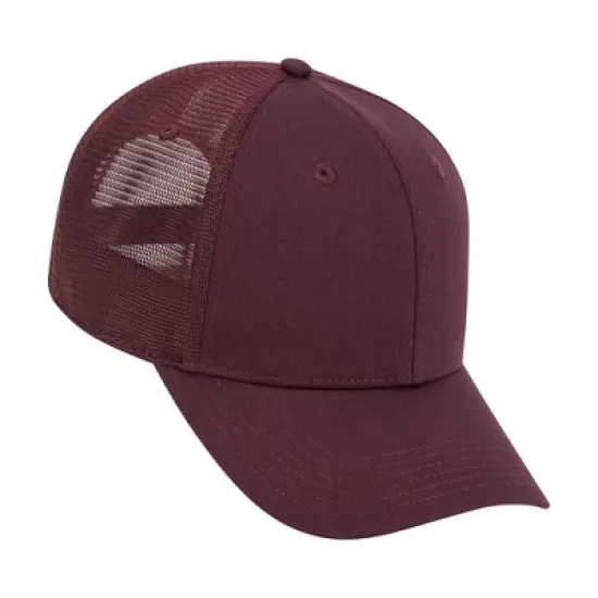 Pro Player Adult Polyester Baseball Hats - Maroon image {2}