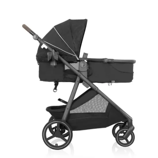 Evenflo Shyft Intuiti+ Modular Stroller - Dubhan Black image {8}