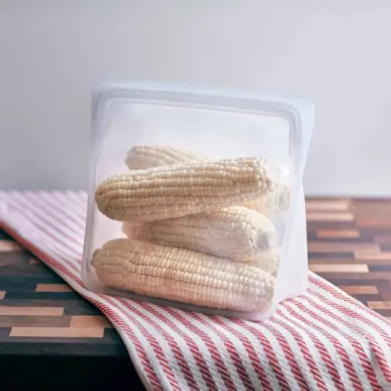 Stasher Reusable Food Storage Stand-up Mega Bag - Clear image {1}