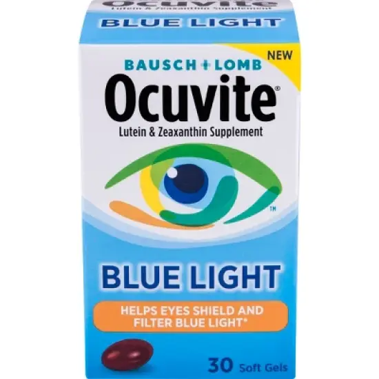 Ocuvite Bausch + Lomb Lutein 25Mg, Softgels-30 Ct image {6}