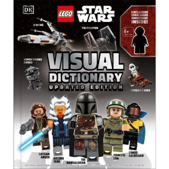 Lego Star Wars Visual Dictionary (Library Edition) - by  Elizabeth Dowsett (Hardcover) image {1}