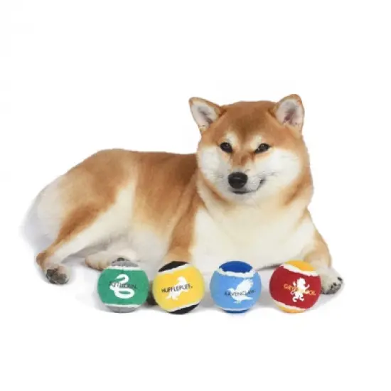Harry Potter: 4PK Hogwarts Pride Pet Tennis Balls image {3}