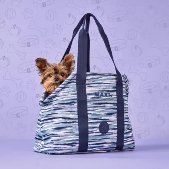 Kipling Art M Pet Tote Bag Brushed Stripes image {4}