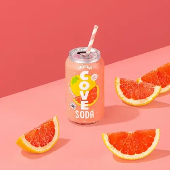 Cove Grapefruit Cola Soda - 12 fl oz Can image {1}