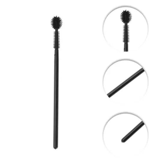 Unique Bargains Ball-shaped Eyelash Brush 50 Pcs image {2}