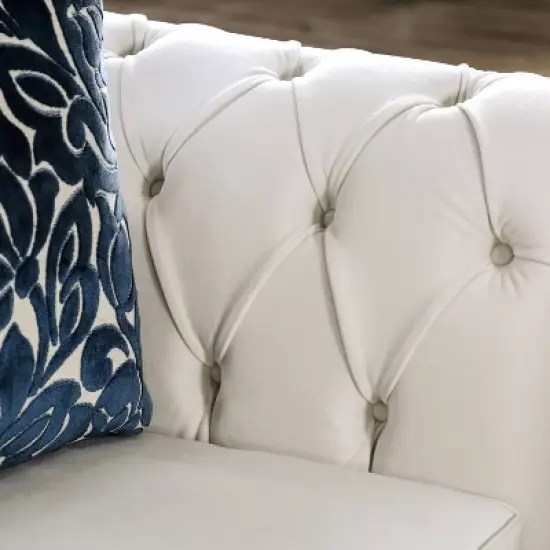 Brushwood Button Tufted Sofa - HOMES: Inside + Out image {7}