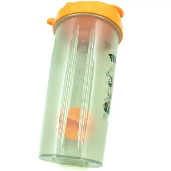 Dragon Ball Z Goku Super Saiyan 20oz Shaker Bottle Orange image {4}