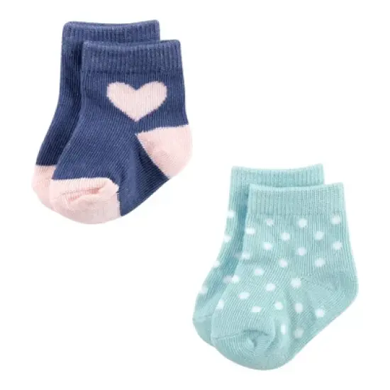 Hudson Baby Infant Girl Sock and Headband 12pc Set, Rainbow, 0-9 Months image {7}