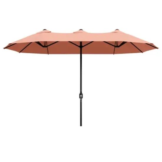 UPTION Double-sided Outdoor Patio Umbrella image {10}
