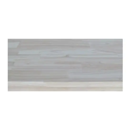 Wood Mission 36 inches 3 Shelf Bookcase in Unfinished Brown - International Concepts image {4}