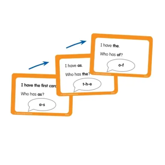 Teacher Created Resources I Have, Who Has Sight Words Game, Grade K image {1}