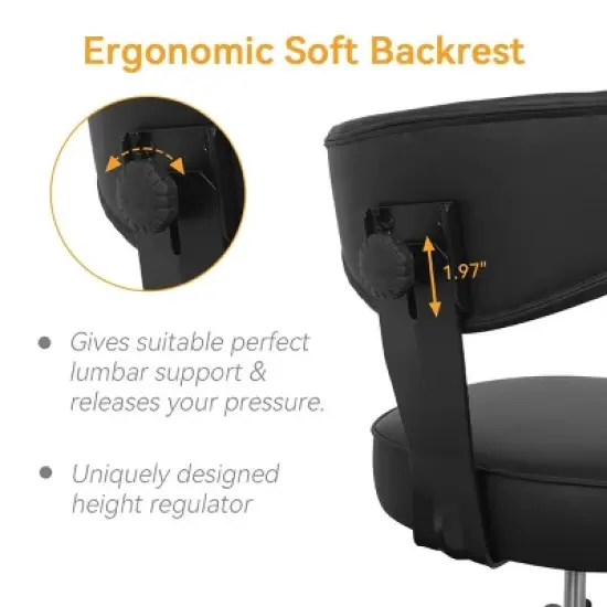 ELECWISH Functional Chair with 360&deg; Footrest & Reclining Back image {2}