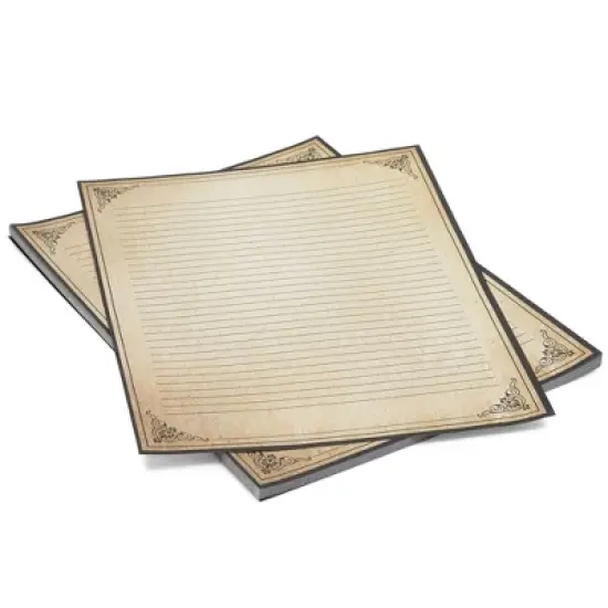 Vintage Stationery Writing Paper, Letter Size (8.5 x 11 In, 48 Sheets) image {5}