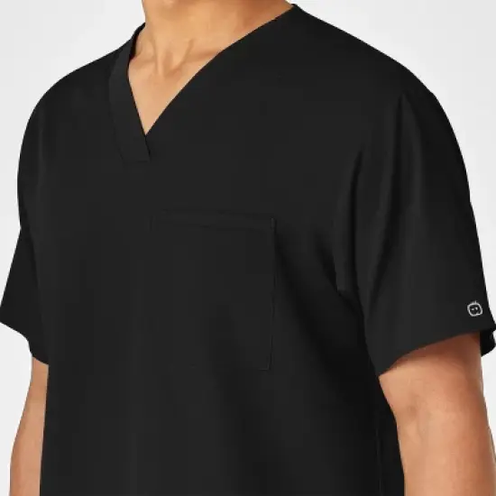 Wink PRO Men's V-Neck Scrub Top image {5}