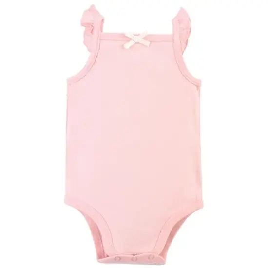 Touched by Nature Baby Girl Organic Cotton Bodysuits 5pk, Bright Butterflies image {2}