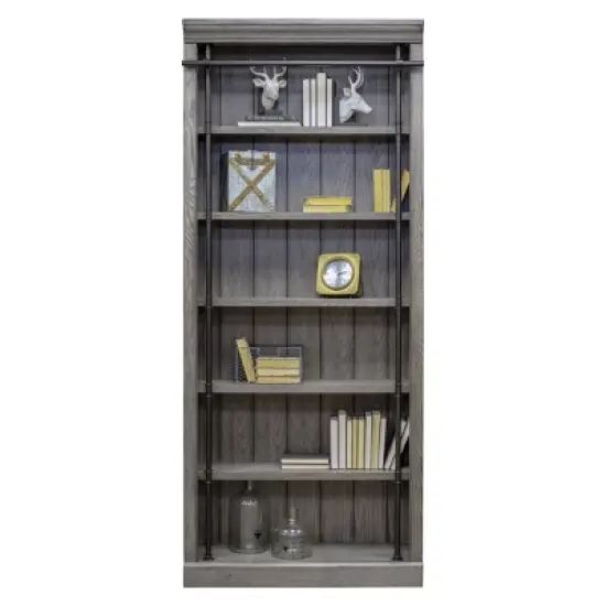 94" Avondale Tall Wood Bookcase Fully Assembled - Martin Furniture image {6}