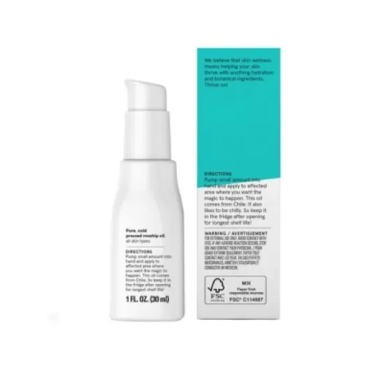 Acure The Essentials Rosehip Oil Unscented - 1 fl oz image {5}