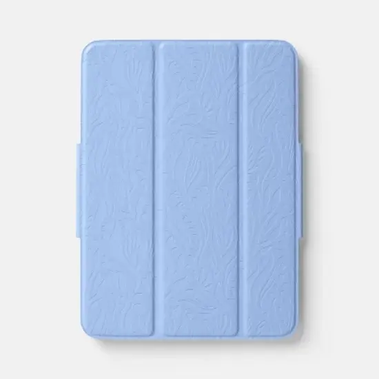 Apple iPad Pro 11" (M4) Case - heyday&trade; Peri-Blue Debossed image {4}
