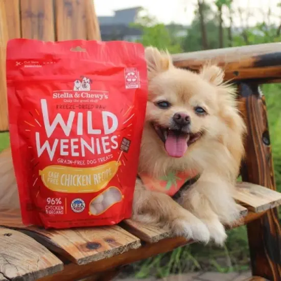 Stella & Chewy's Wild Weenies Chicken Flavor Chewy Dog Treats - 3.25oz image {4}