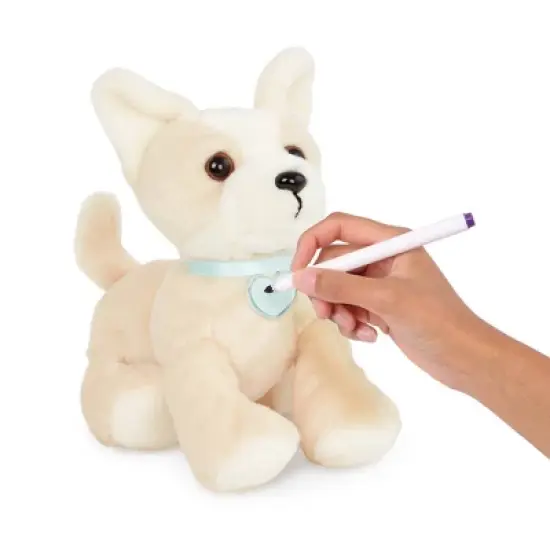 Pucci Pups Adopt-A-Pucci Pup Blue Bed Stuffed Animal image {2}