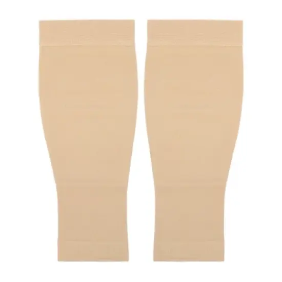 Unique Bargains Compression Sleeve Footless Compression Sleeve for Women Nylon 2 Pair image {5}