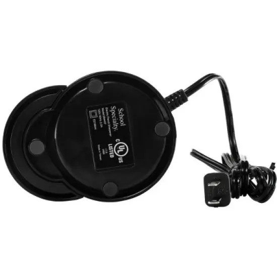 School Smart Vertical Electric Pencil Sharpener, For Classroom, Home, and Office Use, Black and Grey image {6}