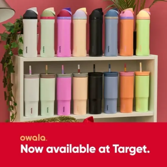 Owala 24oz Stainless Steel Straw Tumbler image {5}