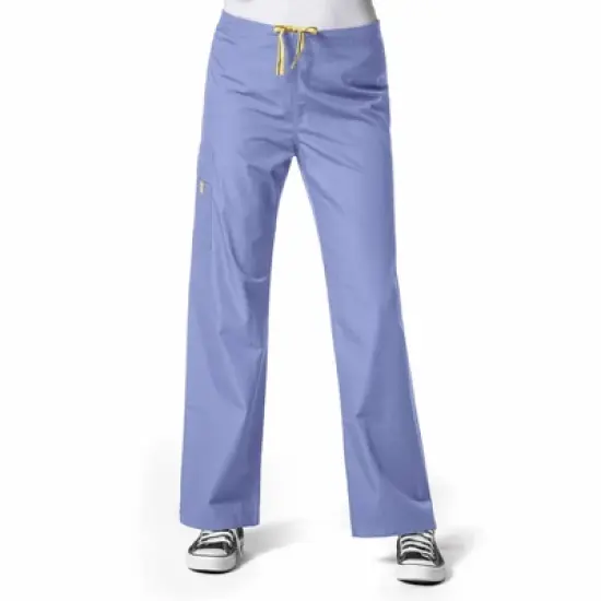 Wink Sierra - Unisex Drawstring Cargo Scrub Pant image {4}
