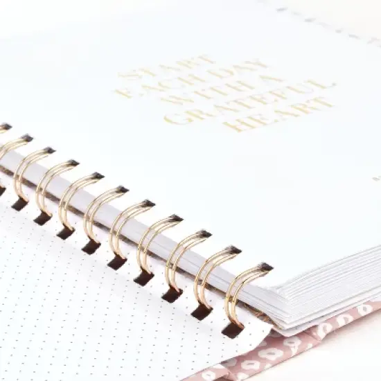 Sugar Paper Essentials 2024 Planner 9"x8.125" Weekly/Monthly Rose Floral image {3}