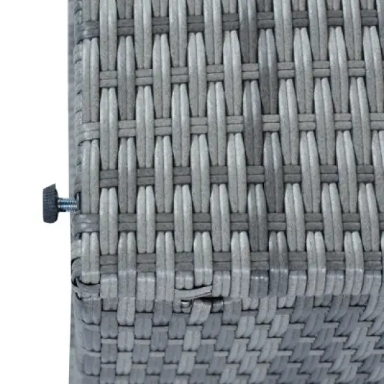 YOOCOZZ Modular Outdoor Wicker Rattan Sunbed & Daybed with Adjustable Canopy and Thick Cushions image {12}