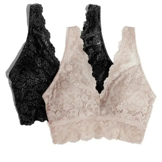 Smart & Sexy Signature Lace Deep V Bralette image {6}