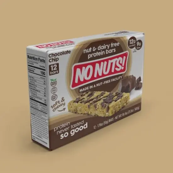 No Nuts! Chocolate Chip Nut-Free Snack Bars - 12 Bar Pack image {8}